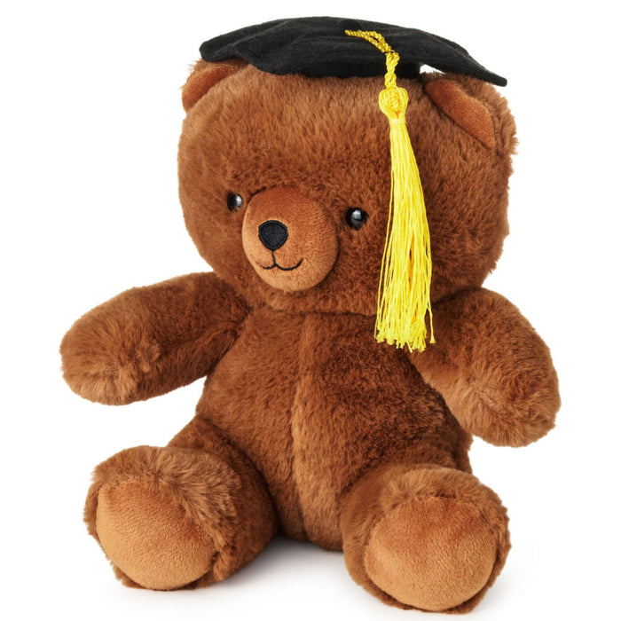 Brown Bear in Grad Cap Plush