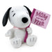 Snoopy Mother's Day Plush With Flag, 6.5
