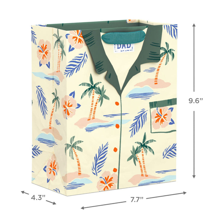 Hawaiian Shirt Medium Father's Day Gift Bag