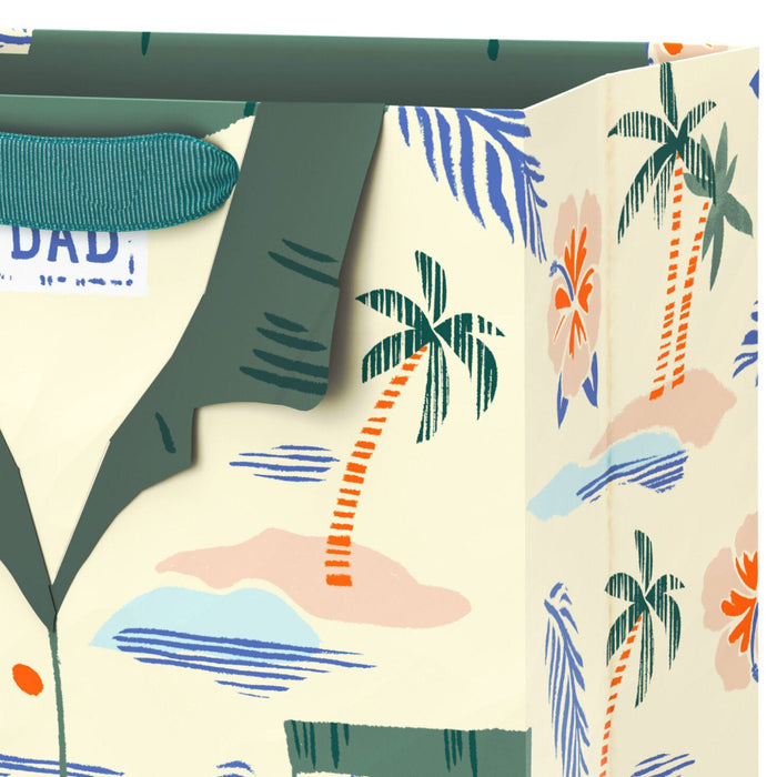 Hawaiian Shirt Medium Father's Day Gift Bag
