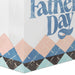 Hallmark : 13" Happy Father's Day Argyle Large Gift Bag