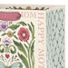 Close-up of parchment-colored Mother’s Day gift bag