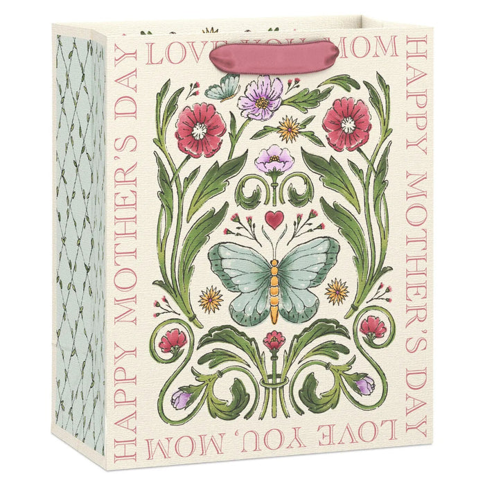 Medium Mother’s Day gift bag on a white background