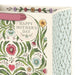 Close‑up of ivory botanical Mother’s Day gift bag