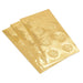 Hallmark Gold Holly Seals pack of 24 with holly and red ribbon design, festive gold Christmas envelope stickers for holiday cards and letters