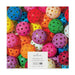 Prismatic Pickleballs 550-piece jigsaw puzzle featuring a colorful pattern of vibrant pickleballs.