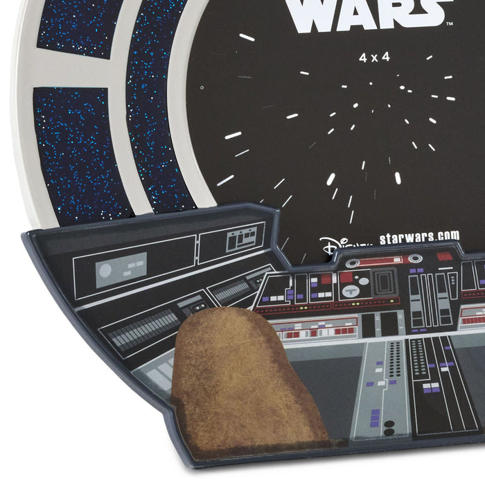 Hallmark : Star Wars™ Millennium Falcon™ Round Picture Frame, 4x4