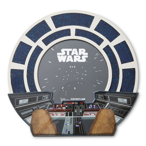 Hallmark : Star Wars™ Millennium Falcon™ Round Picture Frame, 4x4