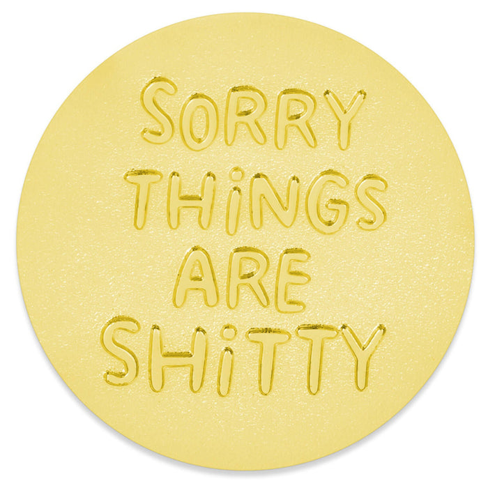 Hallmark : Sweary Toilet Metal Pocket Token