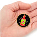 Hallmark You're a Hottie Hot Sauce Metal Pocket Token with fun hot sauce design and inspirational message