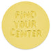 Hallmark : Find Your Center Donut Metal Pocket Token