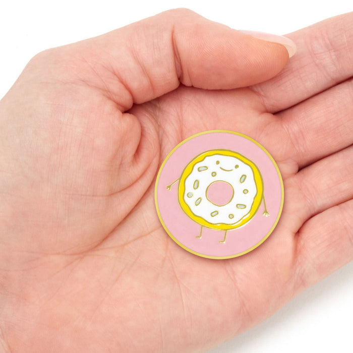 Hallmark : Find Your Center Donut Metal Pocket Token