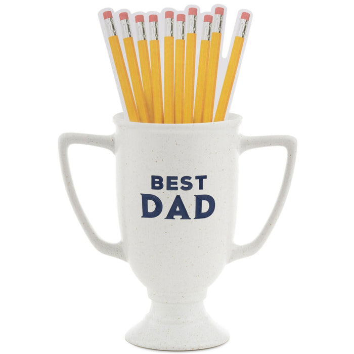 Best Dad Ceramic Trophy Cup