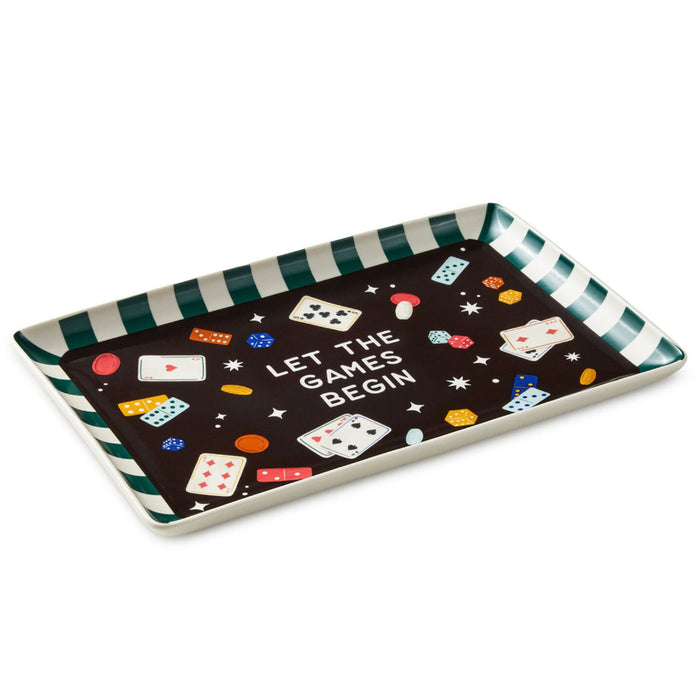 Let the Games Begin Game Night Serving Tray