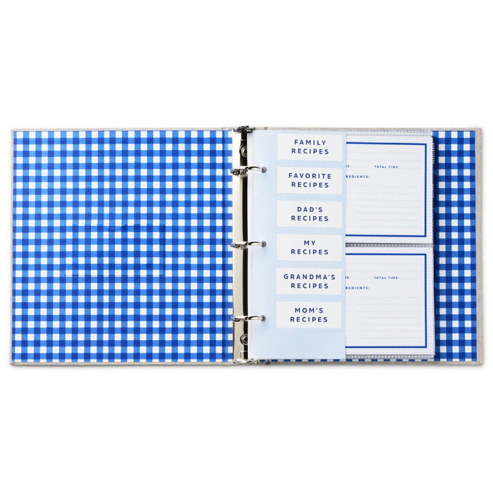 Family Recipes Customizable Recipe Binder