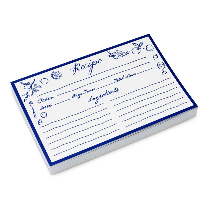 Food for the Table Recipe Cards, Pack of 36