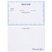 Blue and White Recipe Organizer Box With Recipe Cards