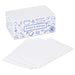 “Chef’s Notes” memo pad with food doodle borders displayed beside blank note cards