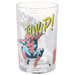 Marvel Spider-Man Collectible Drinking Glass 13.5 oz featuring colorful superhero artwork on a durable clear glass, perfect for Marvel fans, collectors, and everyday beverage use.