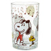 Peanuts® Joe Cool Collectible 13.5 oz. clear drinking glass featuring Snoopy as Joe Cool with licensed Peanuts artwork on durable glass drinkware.