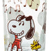 Peanuts® Joe Cool Collectible 13.5 oz. clear drinking glass featuring Snoopy as Joe Cool with licensed Peanuts artwork on durable glass drinkware.