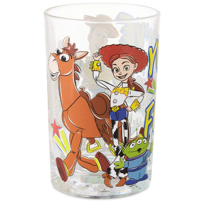 Disney/Pixar Toy Story Collectible Drinking Glass, 13.5 oz. featuring Toy Story characters on a durable collectible glass