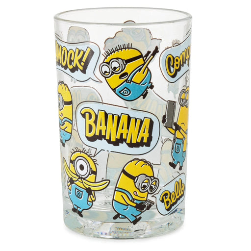This Hallmark Minions Collectible Drinking Glass brings the fun and personality of the beloved Minions to your everyday drinkware collection. 