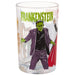 Universal Monsters Collectible Drinking Glass 13.5 oz featuring classic horror monster artwork on durable clear glass, perfect for collectors, Halloween décor, and everyday beverage use.
