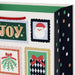 9.6-inch medium Christmas gift bag featuring a playful winter stamps-inspired design with festive seasonal artwork.