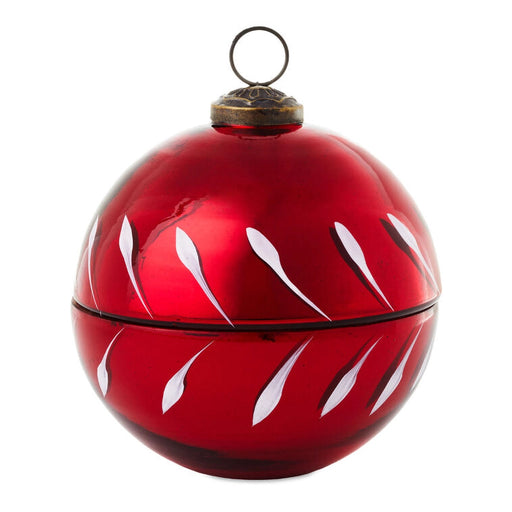 Red ball ornament Pine-Scented