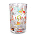 13.5 oz. Dr. Seuss How the Grinch Stole Christmas storybook drinking glass with festive Grinch design.