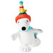 Peanuts Snoopy 12-inch ice skating plush with sound and motion for festive winter décor