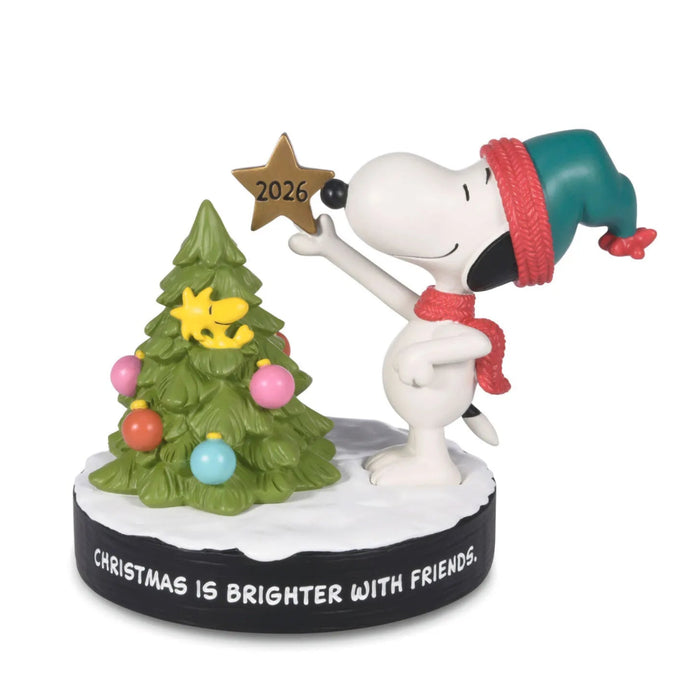 Peanuts Christmas Is Brighter With Friends 2026 5-inch holiday figurine for seasonal décor