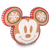 Disney Mickey Mouse 16 x 12-inch gingerbread throw pillow with festive Christmas design