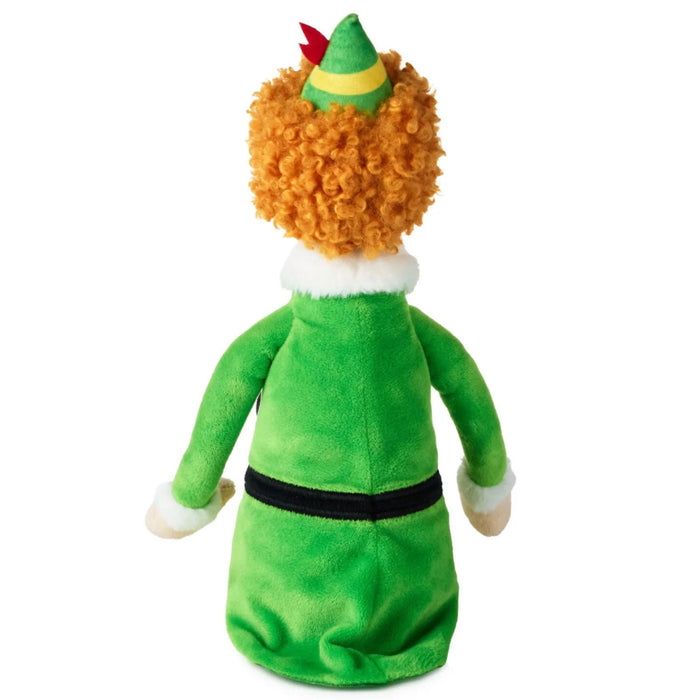 Elf Buddy the Elf 11-inch Here for Cheer posable plush for Christmas décor and holiday gifting