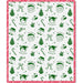 Snow Much Fun 50x60-inch throw blanket with cheerful snow-themed design for cozy winter décor