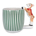14 oz. Reindeer Sculpted Handle Mug with a festive reindeer-inspired sculpted handle design