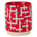 16 oz. Christmas Crossword Puzzle Mug featuring a festive crossword puzzle-inspired holiday design