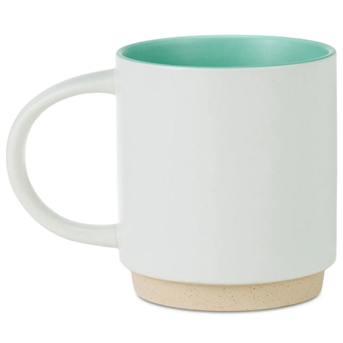 16 oz. Hot Mess Express Funny Mug featuring a humorous and relatable message