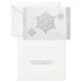 Hallmark Silver Snowflakes Boxed Holiday Cards Pack of 40