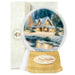 Hallmark Thomas Kinkade Cottage in Snow Globe boxed Christmas cards featuring a snowy cottage scene, pack of 12