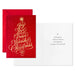 Hallmark Red and Gold Tree Boxed Christmas Cards Pack of 16