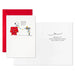 Hallmark Peanuts Snoopy and Woodstock Hanging Lights Boxed Christmas Cards Pack of 16