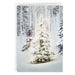 Hallmark Snowy Pine Tree Blessings Everywhere boxed Christmas cards featuring snowy pine trees and a holiday blessings message, pack of 16