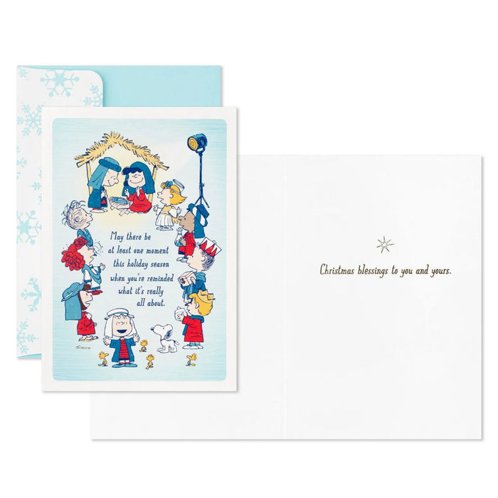 Hallmark Peanuts Christmas Pageant Boxed Christmas Cards Pack of 16