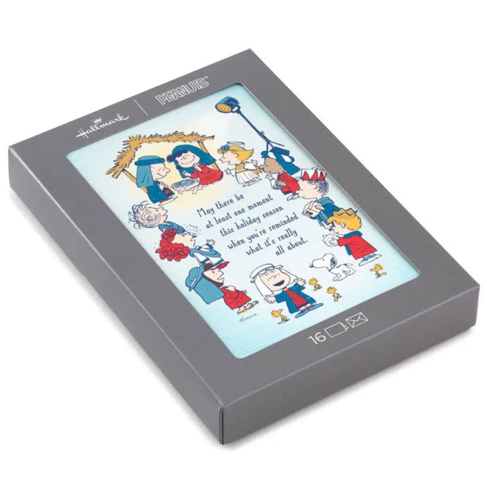 Hallmark Peanuts Christmas Pageant Boxed Christmas Cards Pack of 16