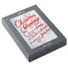 Hallmark Red Script and Snowy Evergreens boxed Christmas greeting cards, pack of 16 festive holiday cards