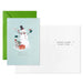 Hallmark Festive Snowman on Green packaged Christmas cards featuring a snowman design on a green background, set of 5