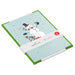 Hallmark Festive Snowman on Green packaged Christmas cards featuring a snowman design on a green background, set of 5