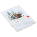 Hallmark Snowy Cabin and Deer Packaged Christmas Cards Set of 5